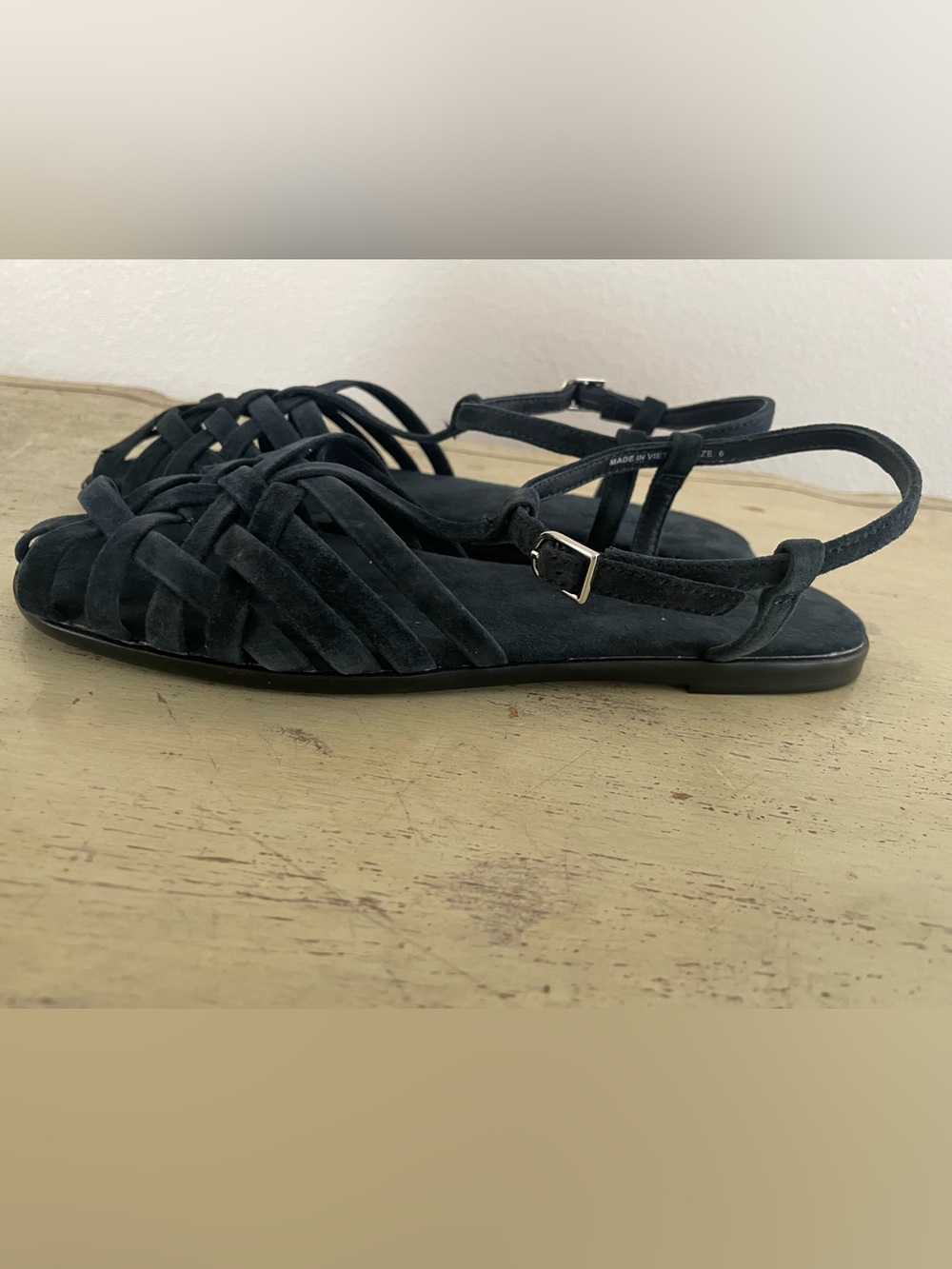 MADEWELL The Milano Fisherman Sandal in Juniper Berry Size 6 NWOB $138 NV666 - Picture 6 of 9